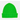 BONNET ROBERT MACKIE FLUORO LAMBSWOOL BARRA HAT NEON GREEN