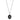 COLLIER TWOJEYS MIDNIGHT NECKLACE ARGENT