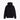 SWEAT A CAPUCHE TERRY HOODIE BLACK