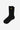 Paire de chaussettes noires Carhartt WIP Chase, avec logo Carhartt 'C' doré brodé.