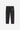 Pantalon Newel Carhartt WIP, denim noir délavé, vue arrière, poches arrière et écusson de la marque.