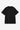 T-shirt noir Carhartt WIP S/S Small Heart, manches courtes, avec petit logo cœur poitrine.