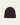 Bonnet Ara Chiné Nitto Knitwear. Bonnet en maille côtelée avec un mélange de couleurs chinées, bordeaux et vert foncé.