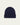 Bonnet Ara Nitto Knitwear en maille côtelée bleu marine, accessoire hivernal chaud et stylé.