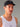 Homme portant la Casquette Active BOLMEN AYAQ noire avec logo blanc et un débardeur blanc, sur fond gris uni.
