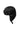 Casquette Ardon Ear Guard Carhartt WIP noire, avec protections d'oreilles, idéale pour l'hiver. Logo Carhartt gris.