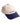 Casquette Six Panel Just Sky OLOW bicolore beige et bleu marine avec broderie "NO SCREEN" sur le devant.