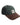 Casquette Six Panel Stanton OLOW vert foncé avec visière en velours côtelé marron et patch logo.