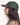 Casquette Six Panel Stanton OLOW verte avec visière en velours côtelé marron, portée par une femme de profil.
