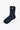 Chaussettes Carhartt WIP Chase bleu marine foncé avec logo doré
