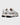 CHAUSSURES THE MERCER BRAND THE RE-RUN WHITE / SILVER WHITE  / COGNAC