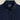 Chemise Atlantico Navy Portuguese Flannel, bleu marine texturée, avec col boutonné et boutons. Détail du col.