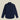 Chemise homme Atlantico Navy de Portuguese Flannel, bleu marine, à manches longues, en tissu gaufré texturé.