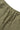 Olive green Classic Chef Pants from Service Works, close-up of the drawstring and elastic waistband.