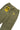 Classic Chef Pants | Service Works. Olive green chef pants, back view with yellow 'Service Works' labels and elastic waistband.