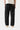 Back view of Service Works Classic Chef Pants in black, featuring an orange logo label on the back pocket.