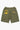 Classic Chef Shorts from Service Works, shown in olive green from the back, featuring two patch pockets and a 'Daily Specials' label.
