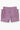 Gardener Shorts by Service Works in lilac, showcasing roomy side pockets with drawstrings and an elasticated waistband.