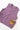 Lilac Service Works Gardener Vest with full front zip, multiple pockets, and a distinctive yellow brand tag.