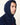 Homme portant un Hoodie Terry Homecore bleu marine et un pantalon assorti sur un fond clair.