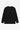 T-shirt Carhartt WIP L/S Chase noir à manches longues, avec logo 'C' doré brodé sur la poitrine.