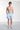 MAILLOT DE BAIN BISOUS SKATEBOARD GIANNI VICHY BLUE
