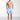 MAILLOT DE BAIN BISOUS SKATEBOARD GIANNI VICHY BLUE