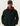 Manteau en Laine Uni Les Deux vert foncé porté par un homme sur un hoodie bordeaux avec une casquette marron.