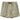 Nemo Swim Shorts by H2O, beige with a green fish pattern and a dark blue drawstring.