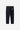 Pantalon Carhartt WIP Newel bleu délavé. Vue arrière, surpiqûres jaunes, étiquette logo sur poche arrière droite.