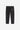 Pantalon Newel Carhartt WIP, denim noir délavé, vue arrière, poches arrière et écusson de la marque.