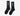Paire de chaussettes noires Norda Retro Sock - Chaussettes Recovery, avec le logo 'norda' blanc vertical.