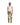 Man wearing Pantalon Hemming M90 | HOMECORE with green, white & gold camouflage pattern and a white tank top.