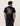 Rural T-Shirt Les Deux noir avec impression graphique au dos d'une femme, vin et fleurs.