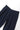 Close-up of navy blue Seersucker Part Timer Pants, showing the textured fabric, waistband, button, and front pleats.