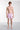 SHORT DE PYJAMA BISOUS SKATEBOARD PYJAMAS SHORT PINK STIPES