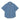 S/S Lucas Shirt en denim blue stone washed avec logo C brodé