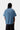 S/S Lucas Shirt en denim blue stone washed, vue de dos