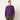 Homme portant un Sweat Terry Homecore violet, chemise bleue sous le col, et pantalon vert foncé.