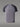 T-shirt 100% Mérinos BIAFO AYAQ gris, vue de dos. Manches raglan gris foncé avec logo au cou.