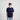 T-SHIRT BISOUS SKATEBOARD GIANNI EMBROIDERY NAVY