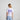 T-SHIRT BISOUS SKATEBOARDS KIDS BLASON WHITE