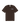 T-shirt Record Les Deux marron foncé à manches courtes avec motif bleu 'Official Home Court'.