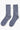 A pair of grey marl ribbed Gardener's Socks by Service Works, shown on a white background.