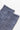 Close-up of the ribbed texture of The Gardener's Sock from Service Works, featuring blue and white marl knit fabric.
