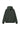 Dos de la veste à capuche Car-Lux Raven Carhartt WIP vert foncé.