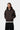 Veste à capuche Ebbert Tabac Carhartt WIP pour homme, hoodie zippé avec logo blanc brodé, sur fond uni.