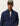 VESTE LES DEUX MARSEILLE SEERSUCKER ZIPPER JACKET DARK NAVY