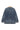 Back view of the Carhartt WIP Warren Chore Coat in Blue Dusty Brown, featuring blue denim and a light brown corduroy collar.