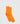 Chaussettes NATASCHA RIB Orange